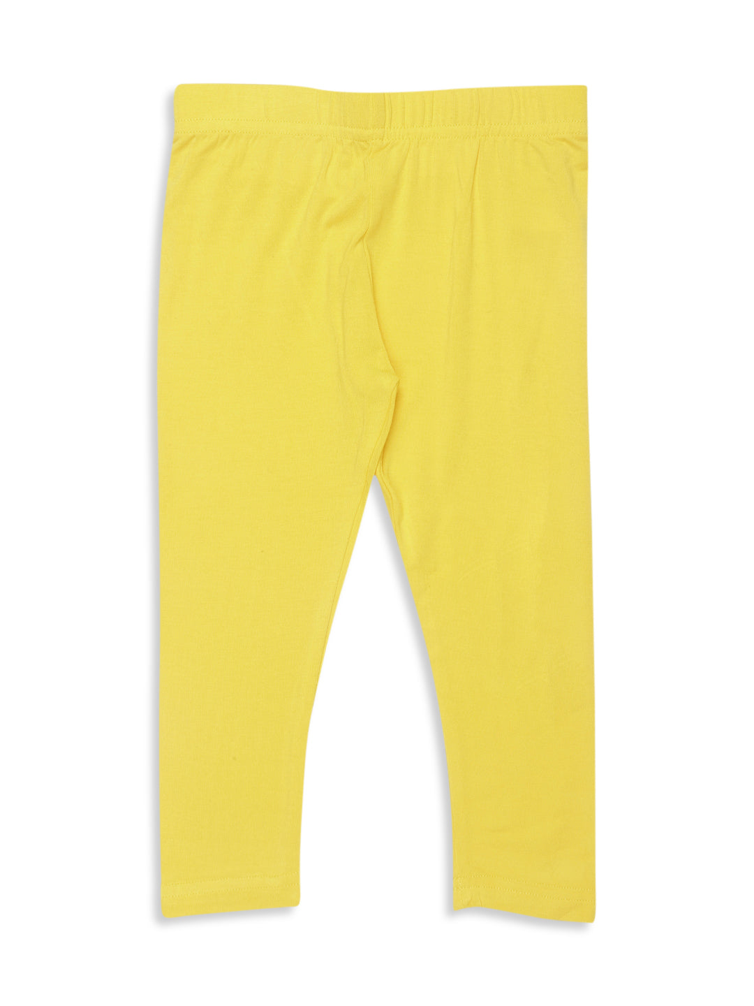 Kids - Girls Ankle Leggings Golden Yellow