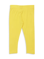 Kids - Girls Ankle Leggings Golden Yellow