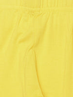 Kids - Girls Ankle Leggings Golden Yellow