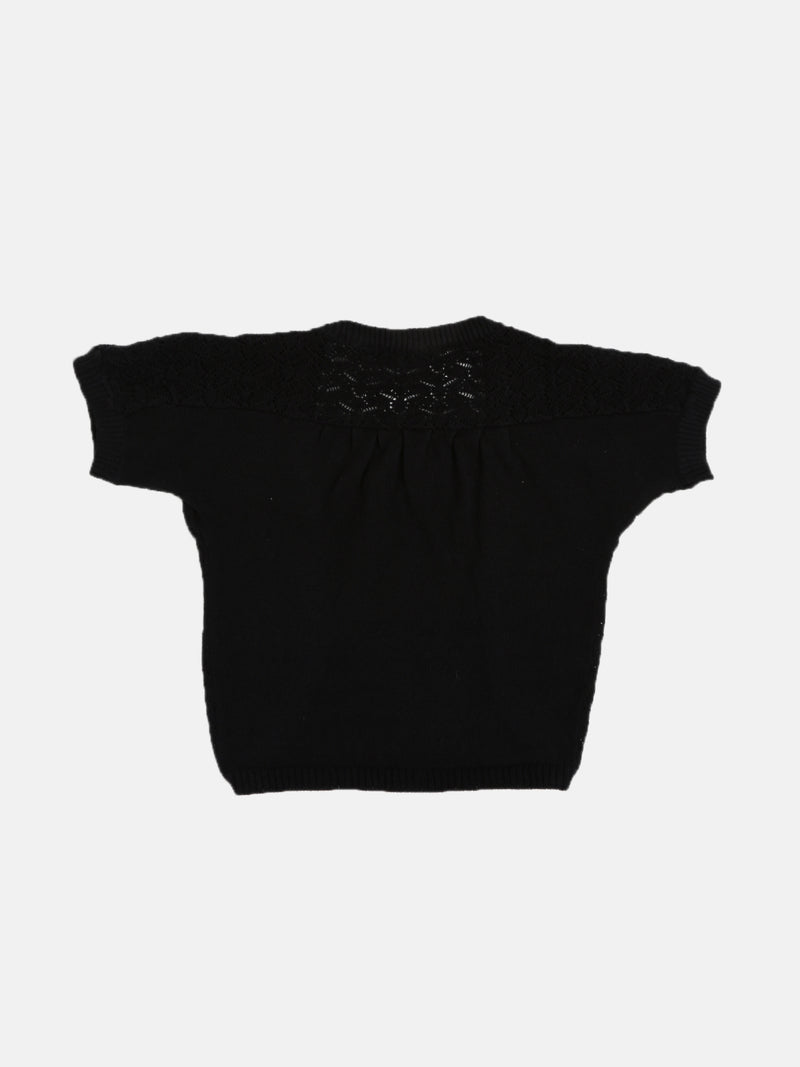 Kids - Girls Shrug Black
