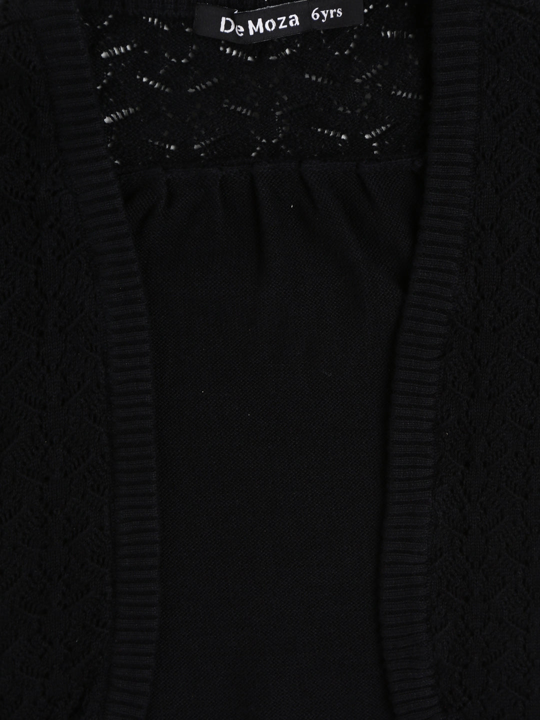 Kids - Girls Shrug Black
