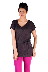 De Moza- Ladies Black Solid Top - De Moza (1553588650047)