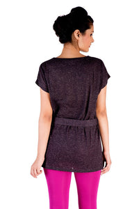 De Moza- Ladies Black Solid Top - De Moza (1553588650047)