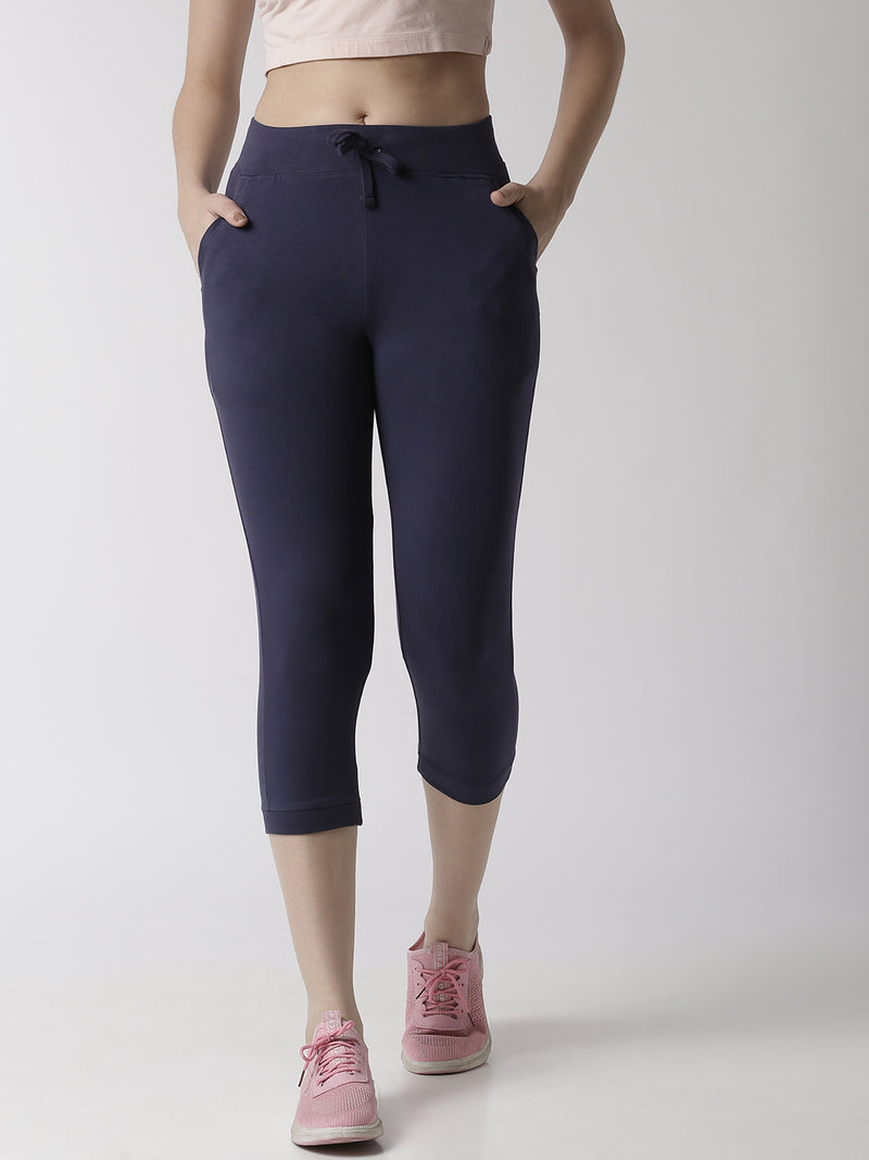 De Moza Women's Yoga Pant Navy Blue