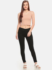 De Moza-Ladies Jeggings Pant Black - De Moza (674868428863)