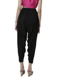 De Moza Women's Patiala Pant Black
