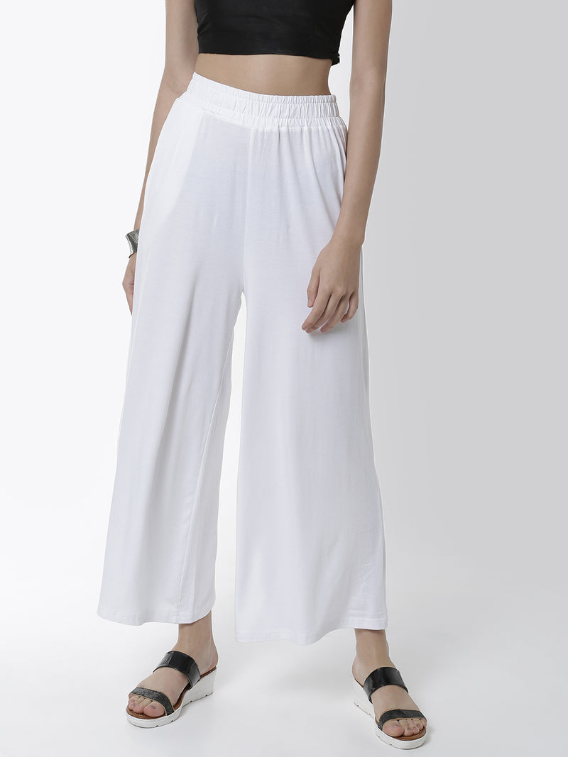 De Moza Ladies Palazzo White