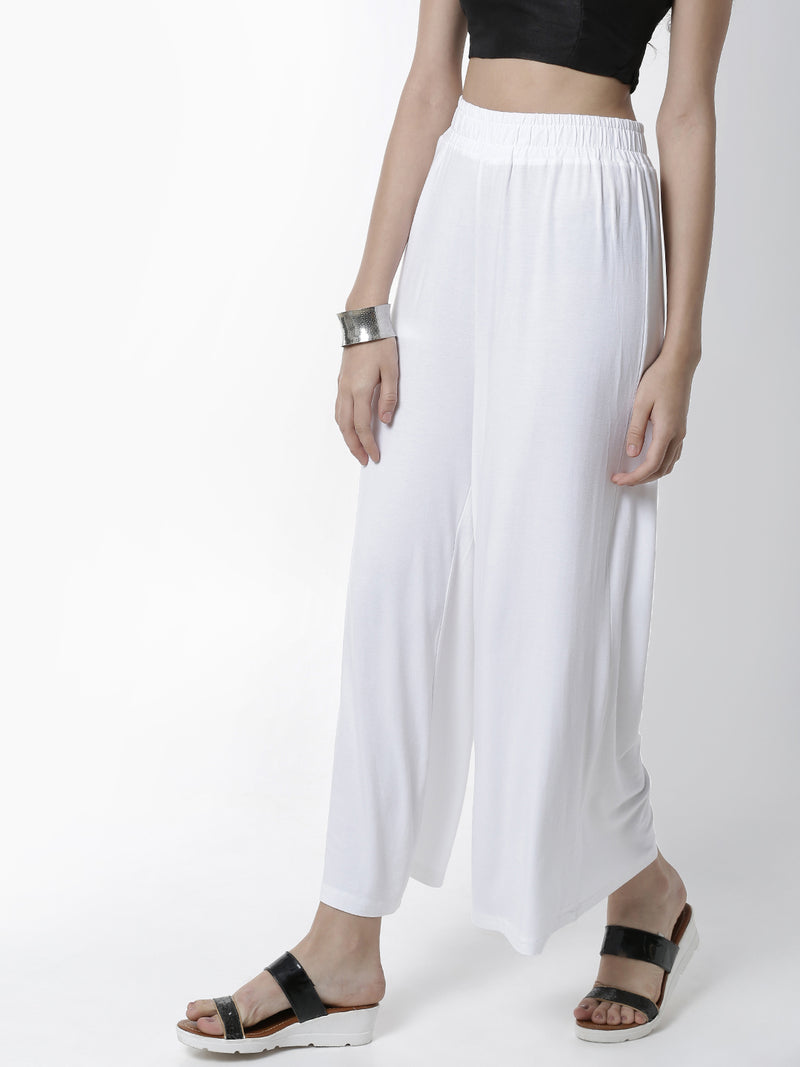 De Moza Ladies Palazzo White