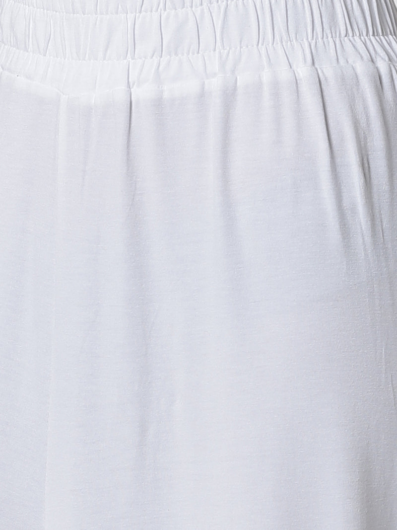 De Moza Ladies Palazzo White
