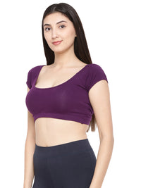 De Moza- Ladies Deep Blue Crop Top - De Moza (1597516283967)