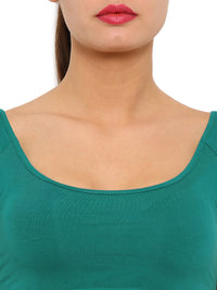 De Moza- Ladies Crop Top Teal Green - De Moza (9921006030)