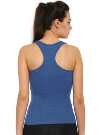De Moza Women's Razor Back Top - Navy Blue - De Moza (7713406019)
