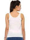 Pack of 2 De Moza Ladies Razor Back Top Offwhite