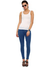 Pack of 2 De Moza Ladies Razor Back Top Offwhite