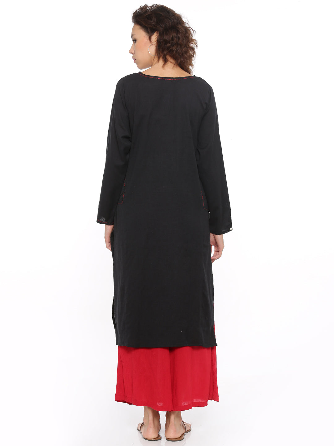 De Moza- Ladies Black Kurta - De Moza (58584367118)
