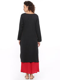 De Moza- Ladies Black Kurta - De Moza (58584367118)