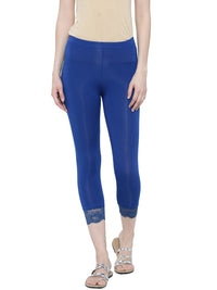 De Moza- Ladies 3/4th Leggings Black - De Moza (11189435598)
