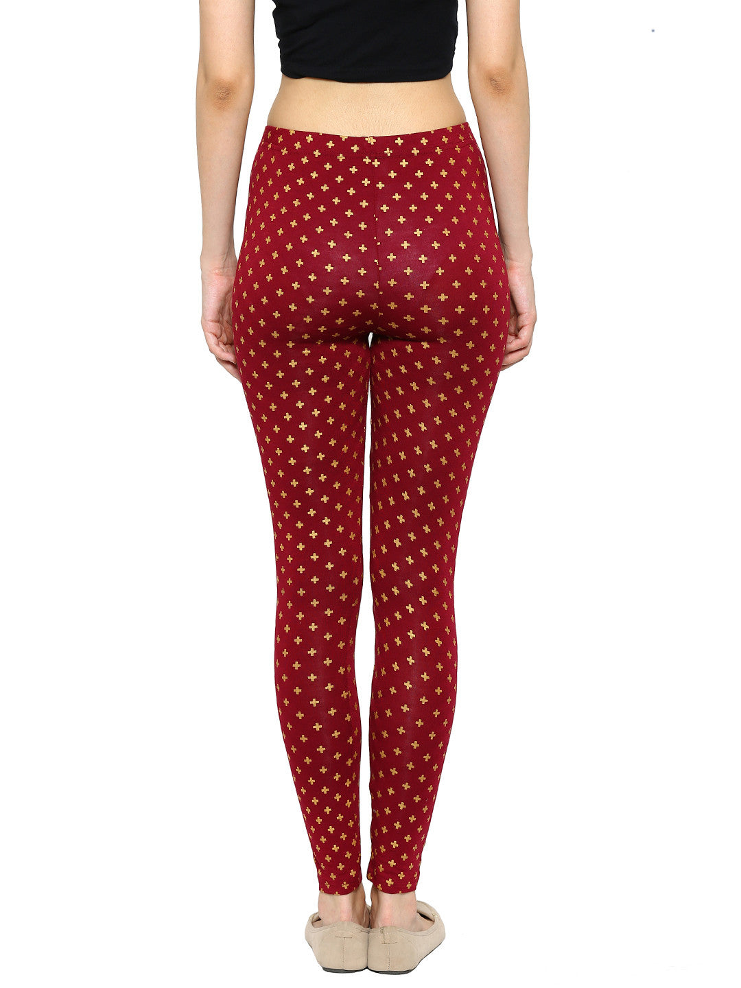 De Moza Ladies Ankle Length Leggings Black - De Moza (11189436878)