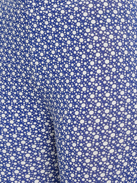 De Moza- Ladies Printed Ankle Length Leggings Navy Blue - De Moza (1532714057791)