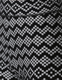 De Moza Ladies Printed Leggings Black - De Moza (1971244597311)