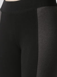 De Moza Women's Active wear Mesh Leggings Black - De Moza (4470436069439)