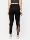 De Moza Women's Ankle Length Leggings Solid Cotton Black - De Moza (4885588901951)