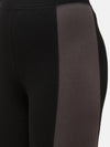 De Moza Women's Ankle Length Leggings Solid Cotton Black - De Moza (4885588901951)