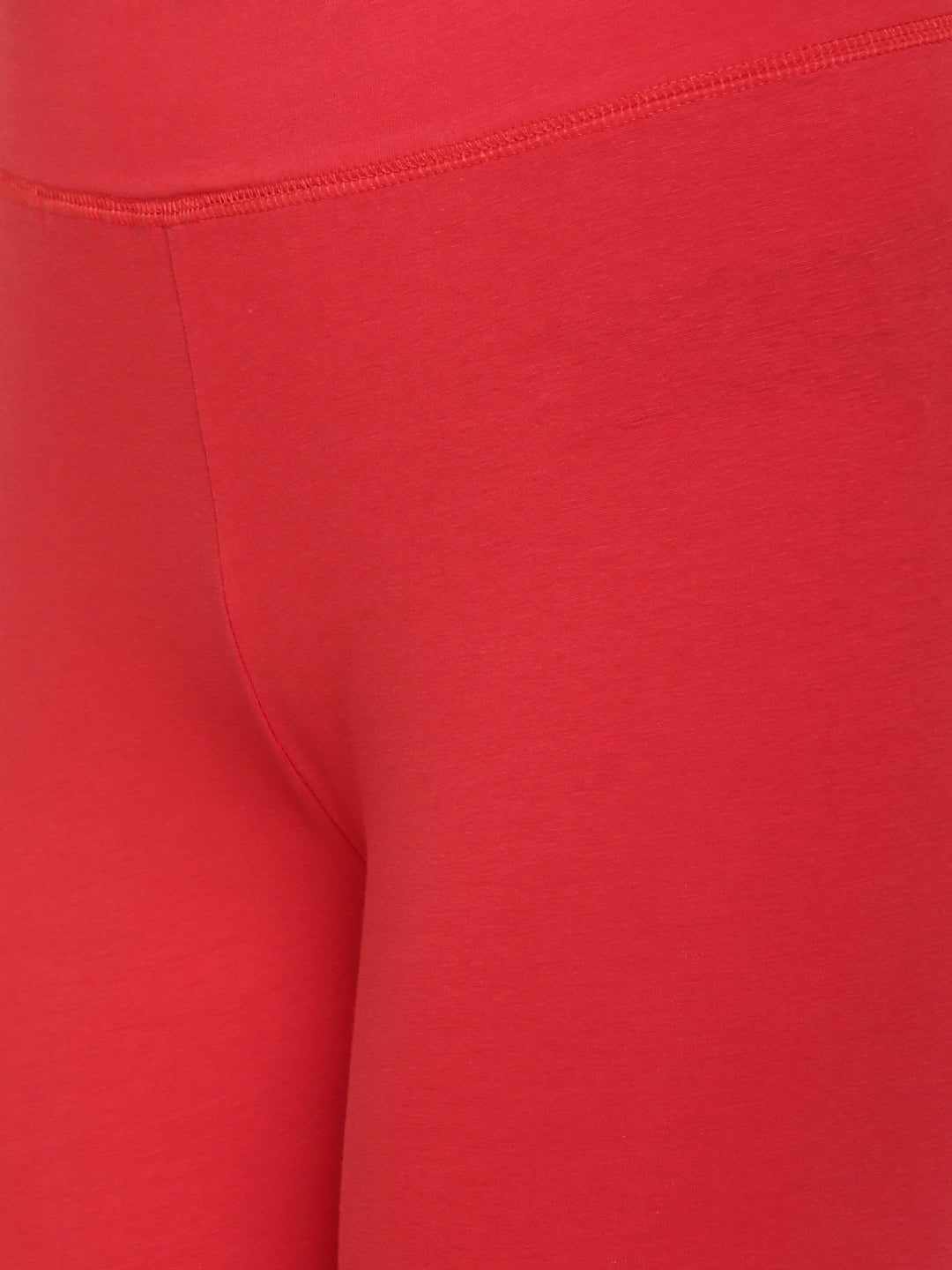 De Moza- Ladies Printed Ankle Length Leggings Red - De Moza (1602581725247)
