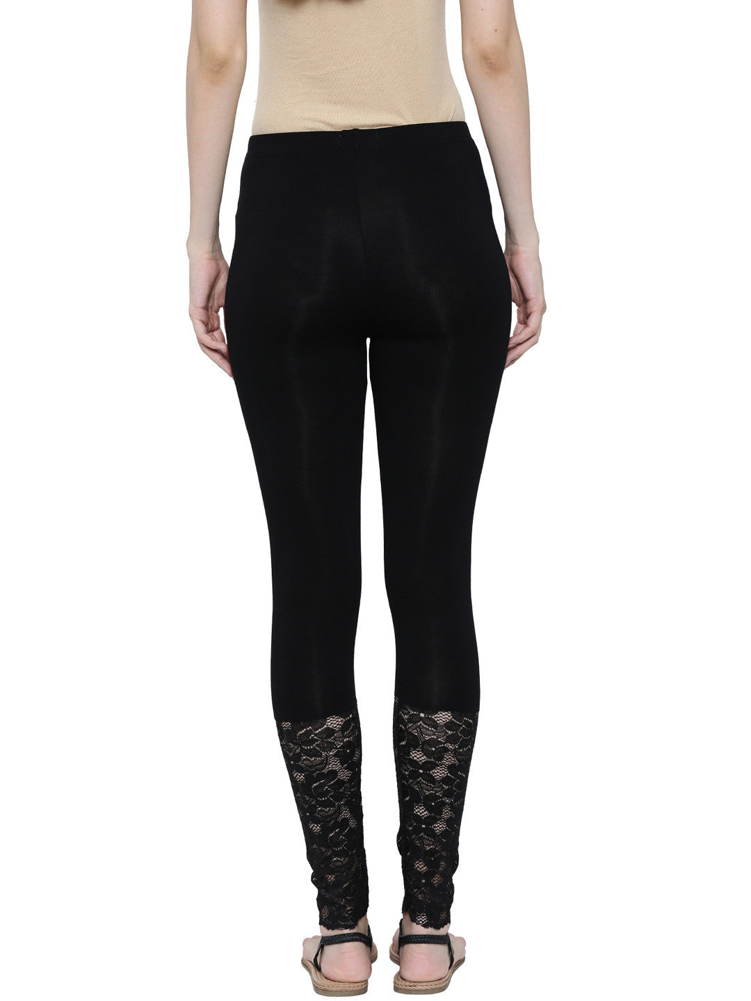 De Moza Ladies Ankle Length Leggings Black - De Moza (8780254851)