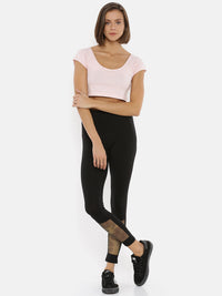 De Moza Ladies Mesh Black Active Wear - De Moza (1735367262271)