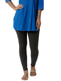 De Moza Ladies Stud Anthra Melange Active Wear - De Moza (1790126161983)