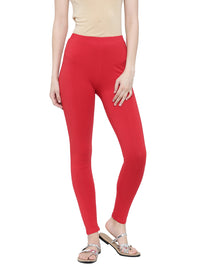 De Moza- Ladies Yoga Leggings Red - De Moza (1497547145279)