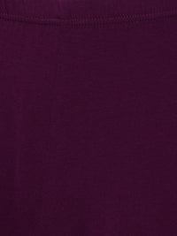 De Moza- Ladies Yoga Leggings Dark Purple - De Moza (1497860276287)