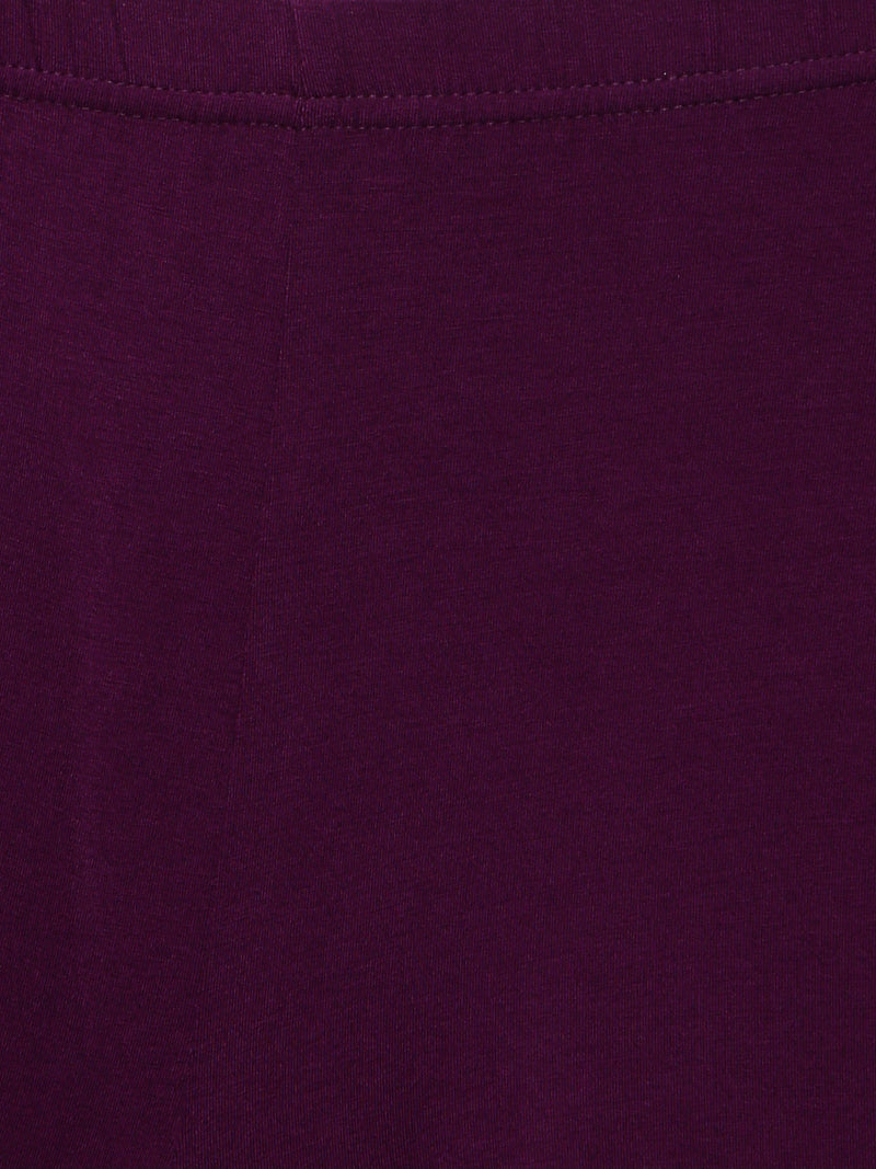 De Moza- Ladies Yoga Leggings Dark Purple - De Moza (1497860276287)