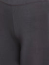 De Moza Ladies Ankle Length Leggings Modal Dark Grey - De Moza (6564026187839)
