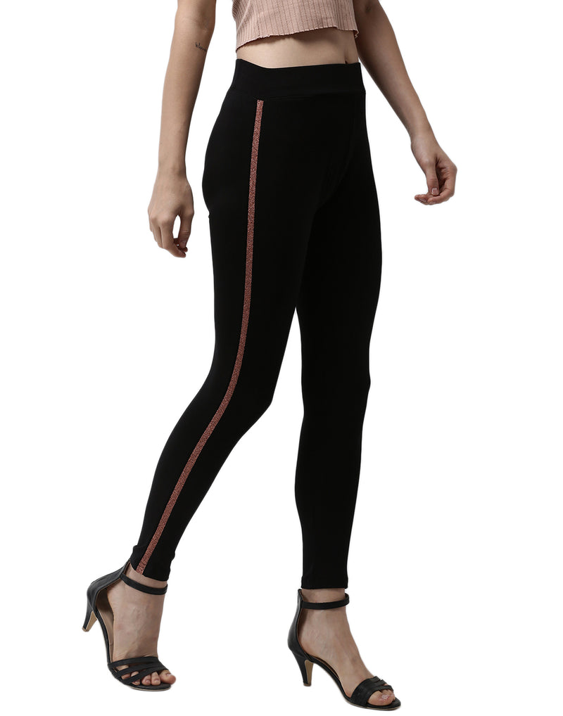 De Moza- Ankle Length Leggings Copper Gold - De Moza (1973059846207)