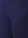 De Moza - Women's Navy Blue Leggings Ankle Length (4890553352255)