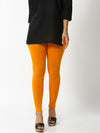De Moza - Women's Orange Leggings Ankle Length (4890553122879)