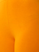 De Moza - Women's Orange Leggings Ankle Length (4890553122879)