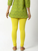 De Moza - Lemon Yellow Leggings Ankle Length (4890553286719)