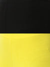Pack of 2 De Moza Ladies Superior Ankle Leggings Black&Lemon Yellow