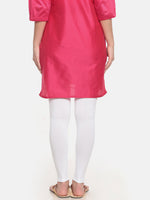 De Moza Superior Ankle Length Leggings Combo Pack of 2 White&Skin - De Moza