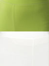 De Moza Superior Ankle Length Leggings Combo Pack of 2 Lime&Offwhite - De Moza