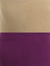 De Moza Superior Ankle Length Leggings Combo Pack of 2 Golden Beige&Dark Purple - De Moza