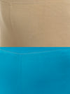 De Moza Superior Ankle Length Leggings Combo Pack of 2 Golden Beige&Teal - De Moza