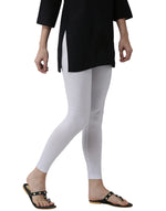 De Moza- Ladies Ankle Length Leggings Silver - De Moza (1974485418047)