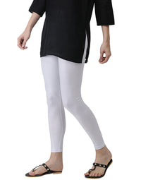 De Moza- Ladies Ankle Length Leggings Silver - De Moza (1974485418047)
