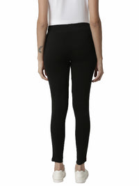 De Moza Ladies Copper gold Side Striped Leggings - De Moza (4383124586559)