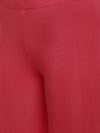 De Moza Ladies Chudidhar Leggings Solid Modal Red - De Moza (6564029562943)