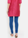 De Moza Ladies Chudidhar Leggings Solid Modal Deep Blue - De Moza (6564028874815)